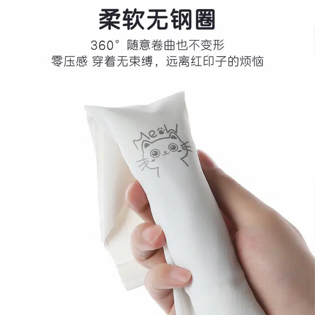 秀黛 无钢圈宽肩带运动舒适透气柔软纯色小清新可爱清爽亲肤吸汗不勒减震隐形文胸 女款