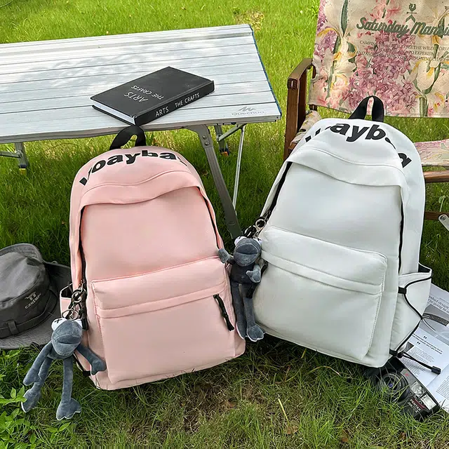 揽月 轻便简约休闲背包 尼龙 双肩包 男女同款情侣款 多色