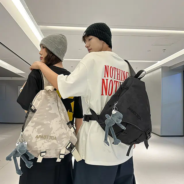 揽月 潮酷街头时尚百搭 牛津布 斜挎包 男女同款情侣款 多色