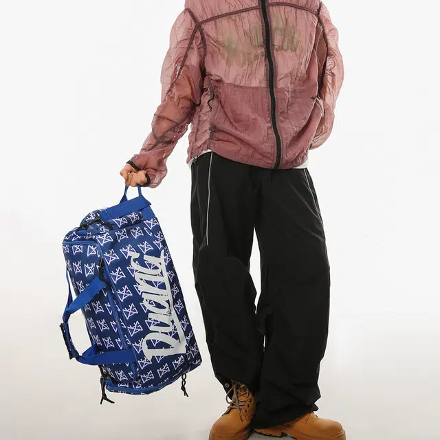 揽月 美式街头风个性出游运动百搭 尼龙 斜挎健身旅行包 男女同款情侣款 多色