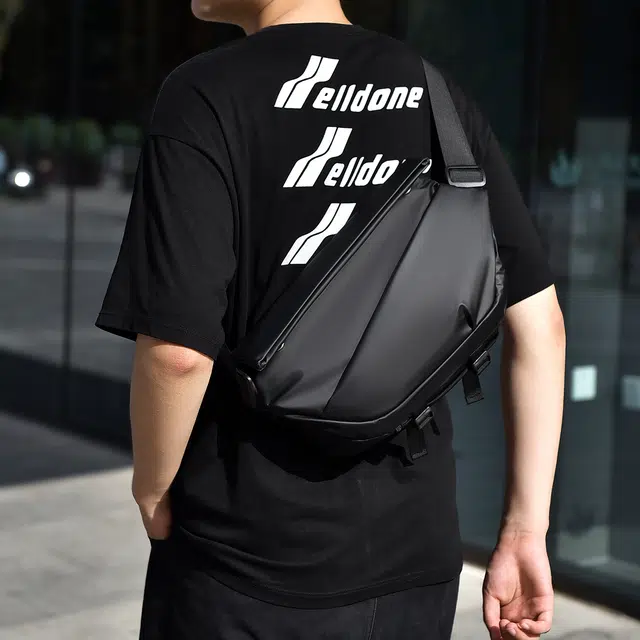 揽月 简约 牛津布 斜挎包 男款 多色