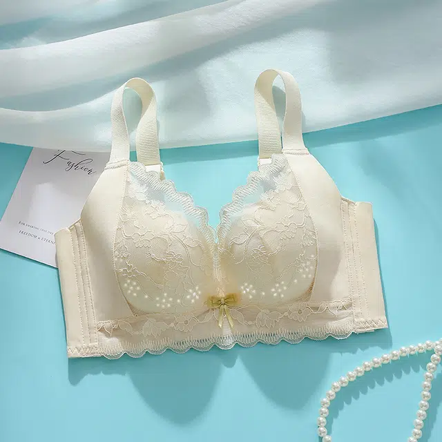 兰缪 小胸聚拢收副乳防下垂舒适透气文胸 女款