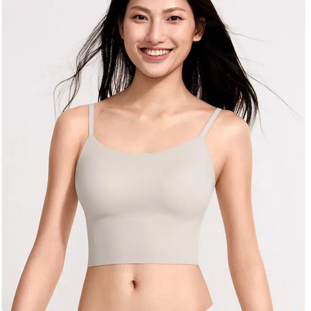 曼妮芬 纯色简约舒适吊带 女款