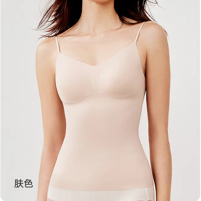 曼妮芬 性感打底凉感纯色吊带 女款