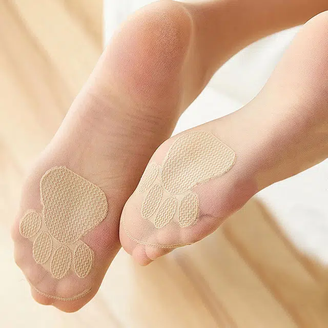 棉基因 猫爪袜子女防勾丝薄款不掉档美肤光腿神器自然裸感显瘦打底连裤袜丝袜 女款