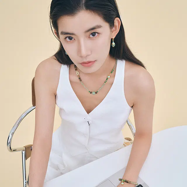 合璧 瓶步青云春瓶#好运 东陵玉 串珠项链 女款