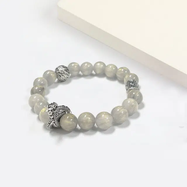 京华录 新中式复古民族风轻奢高级感文玩盘玩佛珠招财纳福考试考研考公上岸#学生党#好运 琉璃 手串 男女同款情侣款