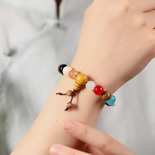 京华录 十八籽多宝珠 新中式国潮风 招财纳福 考研上岸 本命年转运 宫廷风 高级感 小众设计感 菩提根 手串 男女同款情侣款