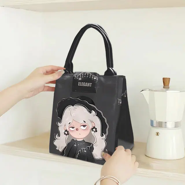 奥松 时尚百搭休闲 绒面科技布 便当包手提包 女款 高雅曼妙