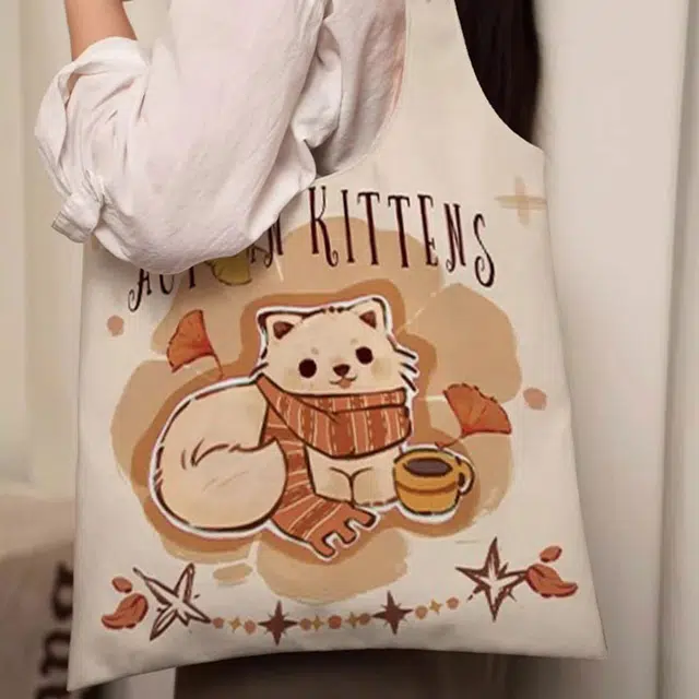 奥松 过秋小猫松弛感腋下包文艺慵懒通勤 科技布 单肩包 女款 多色