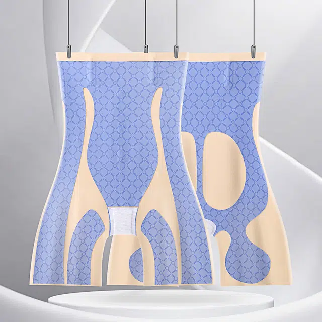 兰缪 高腰收腹提臀悬浮裤强力收小肚子产后塑形翘臀无痕内裤安全裤五分鲨鱼裤芭比裤骑行裤塑身裤 女款