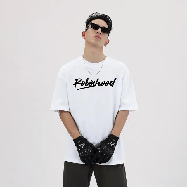 ROBINHOOD Skull Rose Tee