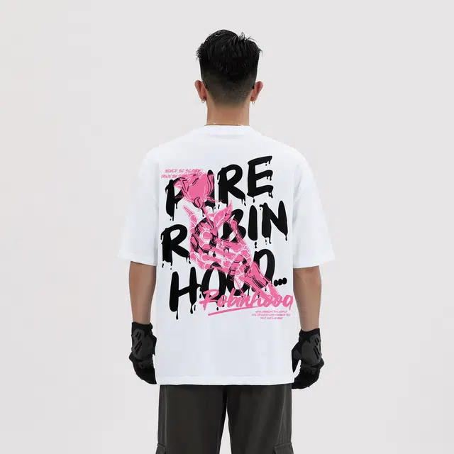 ROBINHOOD Skull Rose Tee
