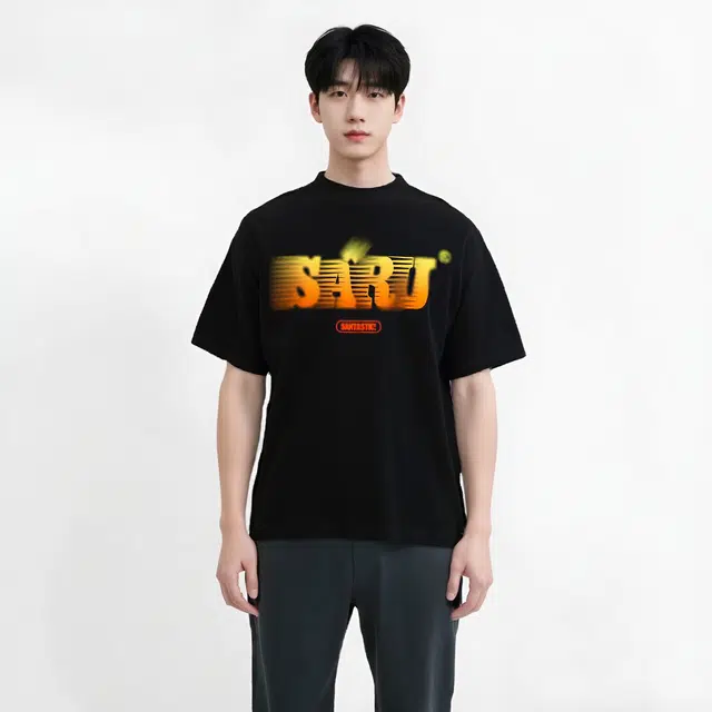 SANTASTIC oversizelogoT