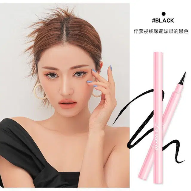 拉美拉 丝滑眼线笔 不易晕染 不易防水 持久不易脱色