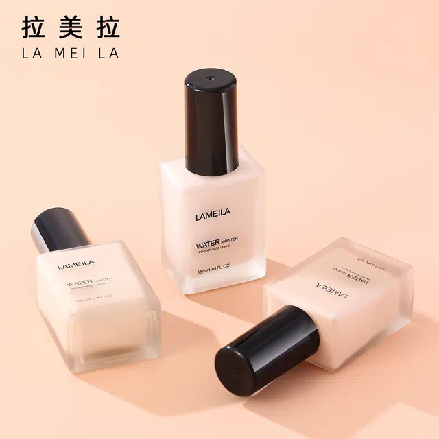 拉美拉 水润清透粉底液 自然无瑕持久奶油肌不脱妆服帖遮瑕