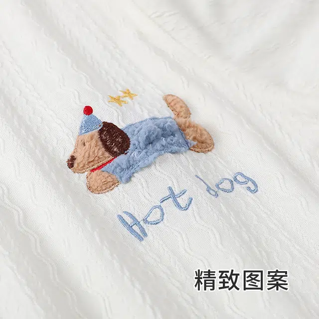 俞兆林 时尚性感带胸垫慵懒休闲无袖三分裤睡衣套装 女款 白色