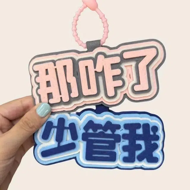 丹琴 我补药上学创意搞怪包包字牌挂饰搞笑发疯文学系列书包背包 毛毡 挂件 男女同款情侣款
