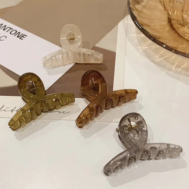 丹琴 可爱迷你果冻色小号抓夹韩版刘海夹侧边碎发卡顶夹鲨鱼夹 发夹 女款