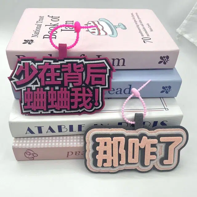 丹琴 我补药上学创意搞怪包包字牌挂饰搞笑发疯文学系列书包背包 毛毡 挂件 男女同款情侣款