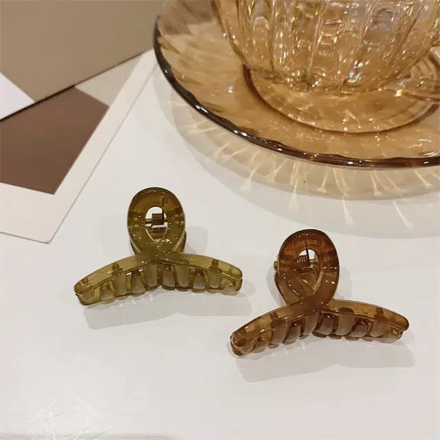 丹琴 可爱迷你果冻色小号抓夹韩版刘海夹侧边碎发卡顶夹鲨鱼夹 发夹 女款