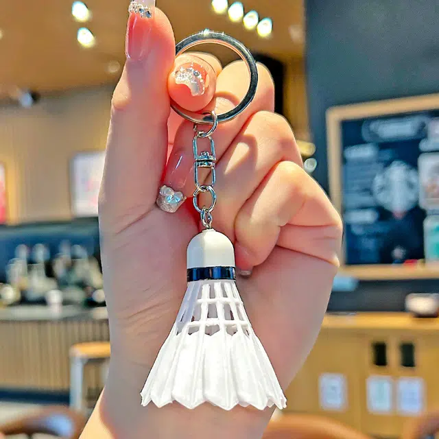 丹琴 羽毛球馆等你 个性球迷装饰高级感文化运动 亚克力 挂件 男女同款情侣款