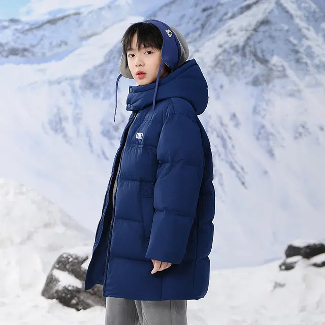 雅鹿 轻盈舒适柔软百搭羽绒服 青少年