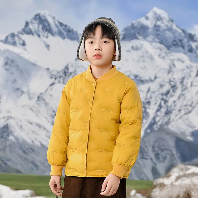 雅鹿羽绒服 超轻零感系列 防风防水保暖修身长袖 青少年