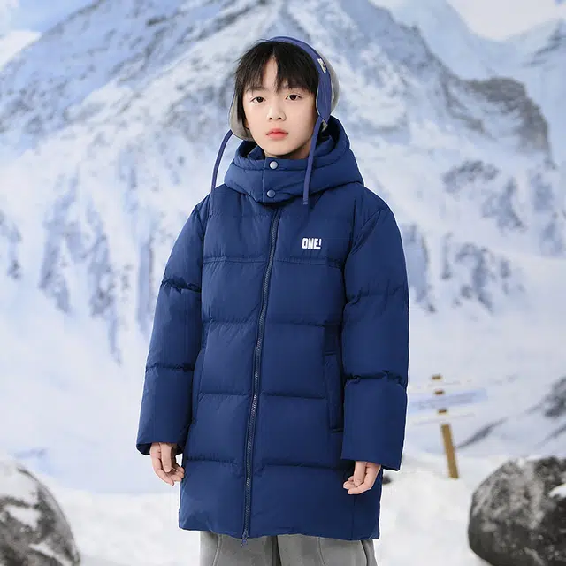 雅鹿 轻盈舒适柔软百搭羽绒服 青少年