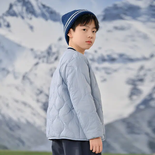 雅鹿 舒适轻盈柔软百搭羽绒服 青少年
