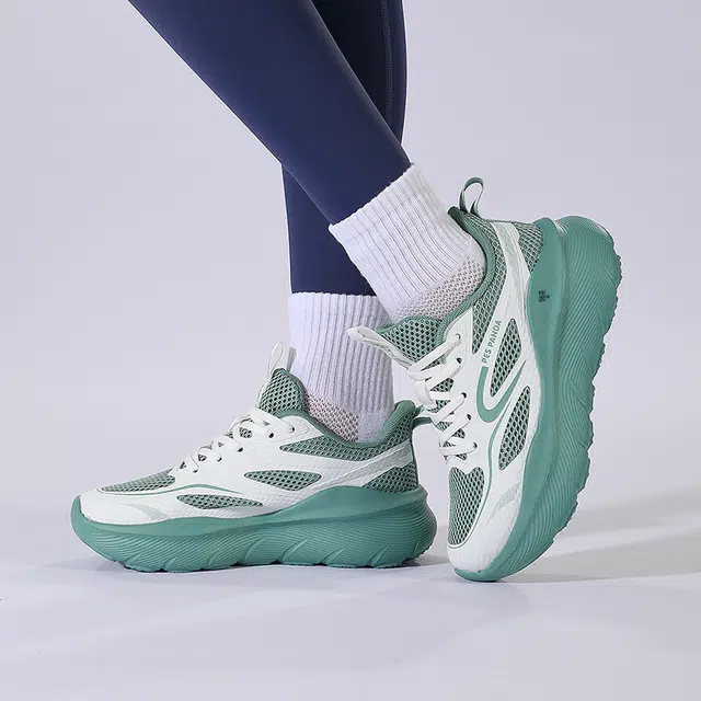 南极人 网布 情侣款时尚百搭潮流设计个性简约舒适轻盈 减震包裹性吸汗增高平衡抗冲击支撑耐磨轻便透气防滑 低帮 生活休闲鞋 男女同款