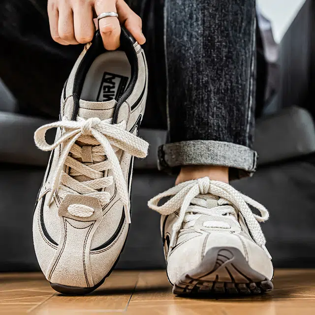 南极人 绒面革 春秋舒适时尚潮流复古经典前卫街头简约百搭韩版 减震包裹性吸汗增高抗冲击支撑耐磨轻便透气防滑 低帮 生活休闲鞋 男款