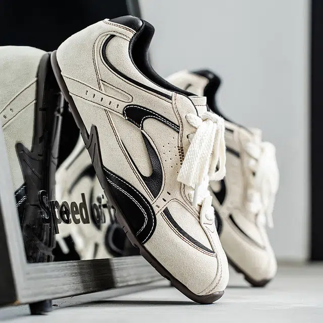 南极人 绒面革 春秋舒适时尚潮流复古经典前卫街头简约百搭韩版 减震包裹性吸汗增高抗冲击支撑耐磨轻便透气防滑 低帮 生活休闲鞋 男款