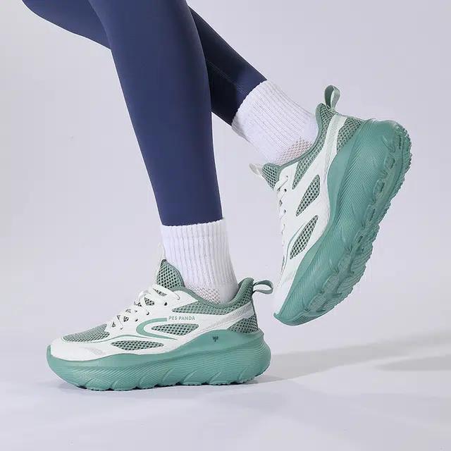 南极人 网布 情侣款时尚百搭潮流设计个性简约舒适轻盈 减震包裹性吸汗增高平衡抗冲击支撑耐磨轻便透气防滑 低帮 生活休闲鞋 男女同款