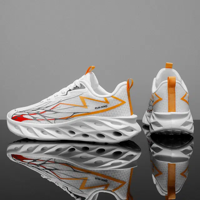 南极人 网布 夏季轻盈舒适时尚潮流百搭简约厚底前卫休闲运动户外 减震包裹性吸汗增高平衡抗冲击性支撑耐磨轻便透气防滑 低帮 板鞋 男款