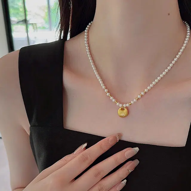 安道子 #好运 福袋  优雅高级感 淡水珍珠 项链 女款