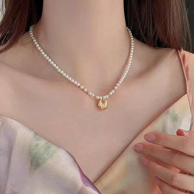安道子 #好运 福袋  优雅高级感 淡水珍珠 项链 女款