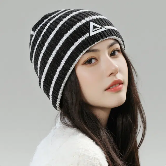 匹克 针织帽保暖防寒抗静电冷帽 潮流时尚百搭 腈纶 绒线帽 男女同款情侣款