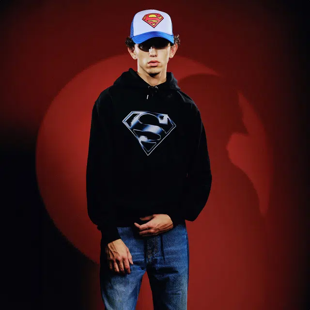 WHOOSIS SUPERMAN logo