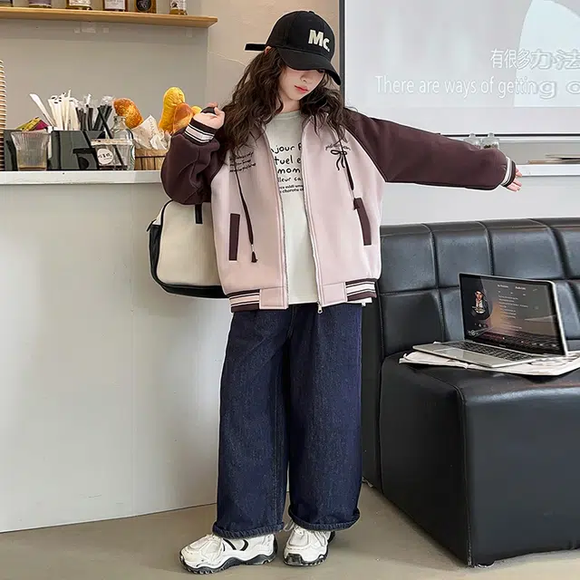 木木屋 舒适连帽亲肤拉链夹克外套 青少年