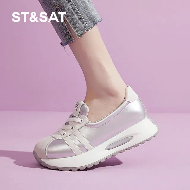 ST&SAT Thick Sole Casual Sneakers Women