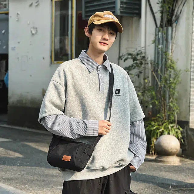 單倉 简约设计百搭时尚 尼龙 单肩包 常规 男女同款情侣款 白色/绿色/卡其色/黑色