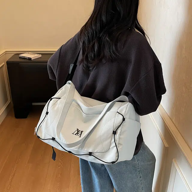 單倉 日系短独立鞋仓行学院风 布 旅行包 男女同款情侣款 多色