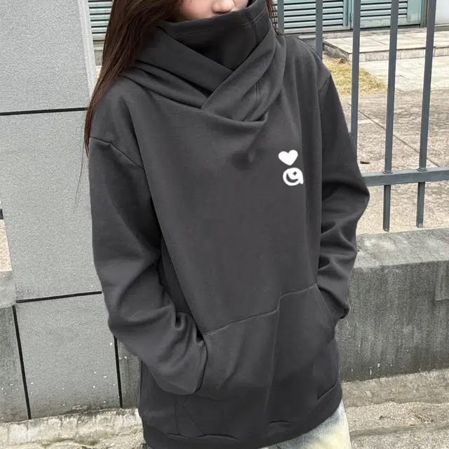 安之伴 街头时尚加绒加厚舒适宽松重磅百搭长袖卫衣 男女同款