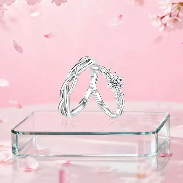 【纯银999 | 爆闪】 凤祥囍事 老凤祥 经典时尚小众设计百搭爱意满满学生日常简约轻奢甜蜜高级感开口可调节#好运 足银 戒指 男女同款情侣款