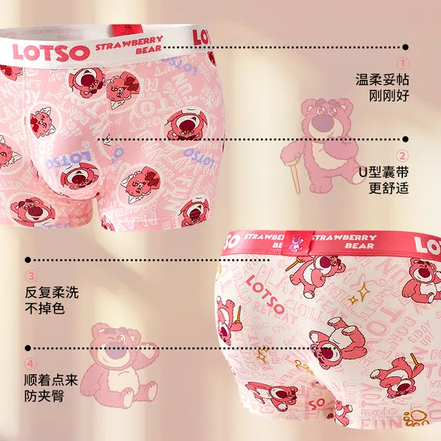 Disney Lotso Boxer Briefs Gift Set