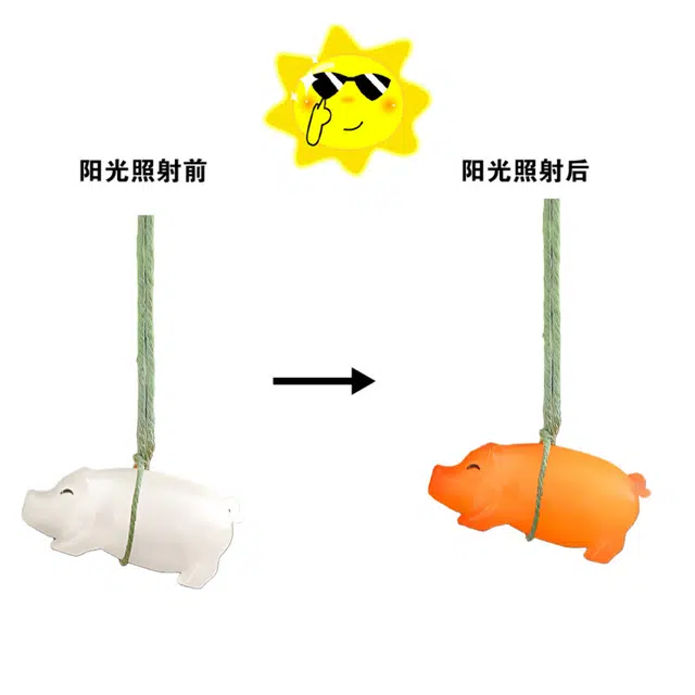 零界 卡通治愈创意手机绳包包行李箱卡通玩偶 亚克力 挂件 男女同款情侣款
