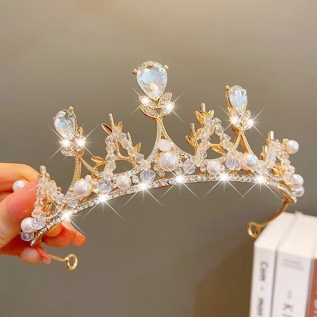 零界 皇冠头饰王冠婚纱礼服饰 合金 发箍 女款