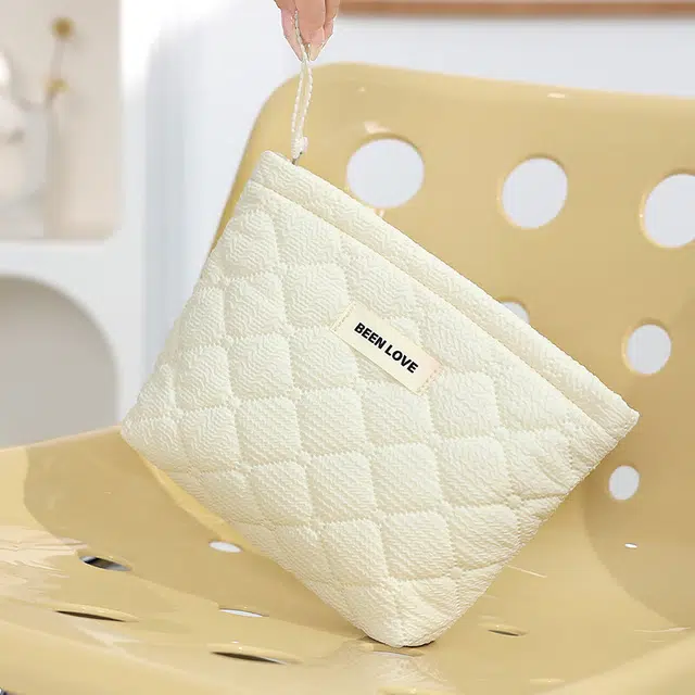 班哲尼 绮纹化妆包旅行洗漱收纳包大容量手提便携分区化妆品整理袋