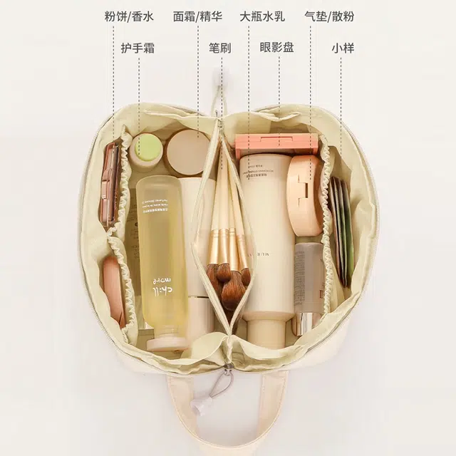 班哲尼枕头化妆包旅行收纳包大容量整理袋洗漱包 收纳便携